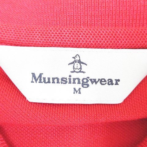 マンシングウエアCoolist D-Tec レッド刺繍ポロシャツ Mサイズ 楽天市場】Munsingwear マンシングウェア LEDANIAコラボ 清涼