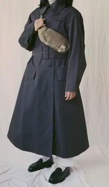 Studio Nicholson スタジオニコルソン Angstrom レインコート ダークブラウン 1