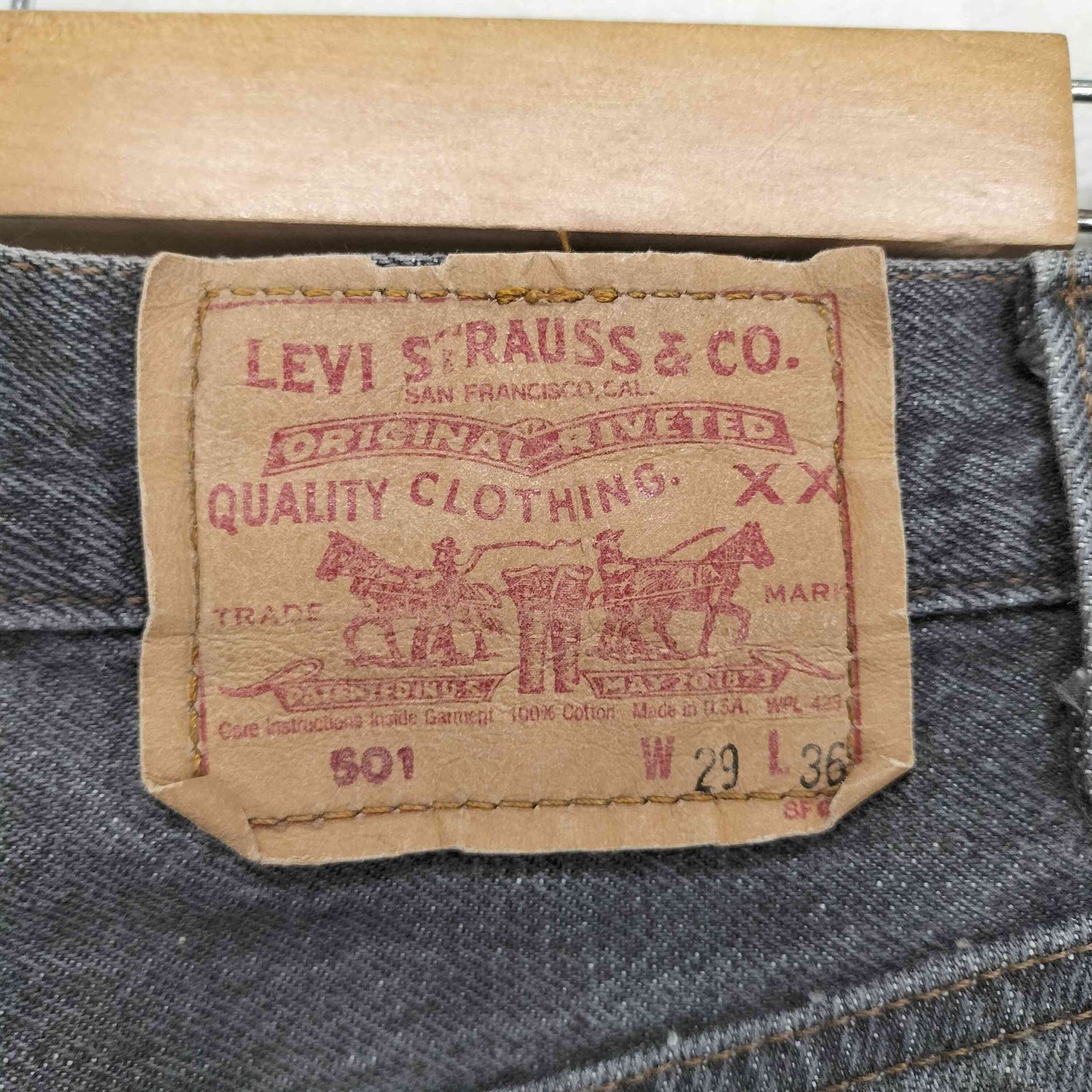 リーバイス Levis 501 90s USA製 ボタン裏653 ボタンフライ