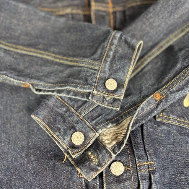 ダチョウさん専用　EPOCA エポカ　デニムジャケット　刺繍　ファー　40 THROW by SLY | 【THROW】BIJOU CROP DENIM SH-E (デニム