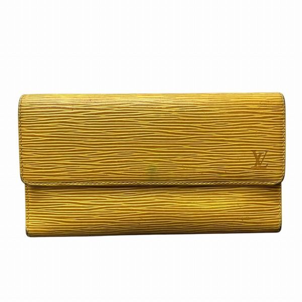 ルイヴィトン Louis Vuitton エピ ポルトトレゾール インターナショナル M63389 長財布 ユニセックス
