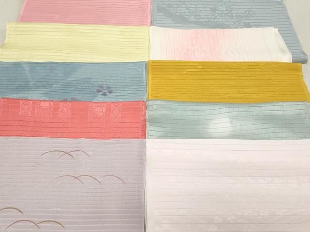 平和屋本店 夏物 和装小物 帯揚げ10枚 DZAA10759kh5