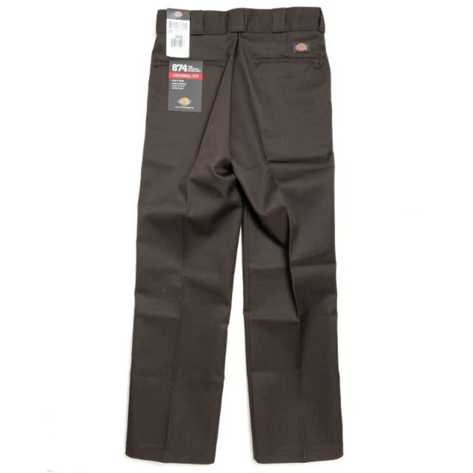 Dickies 874 ORIGINAL FIT WORK PANTS -BROWN- [DB]