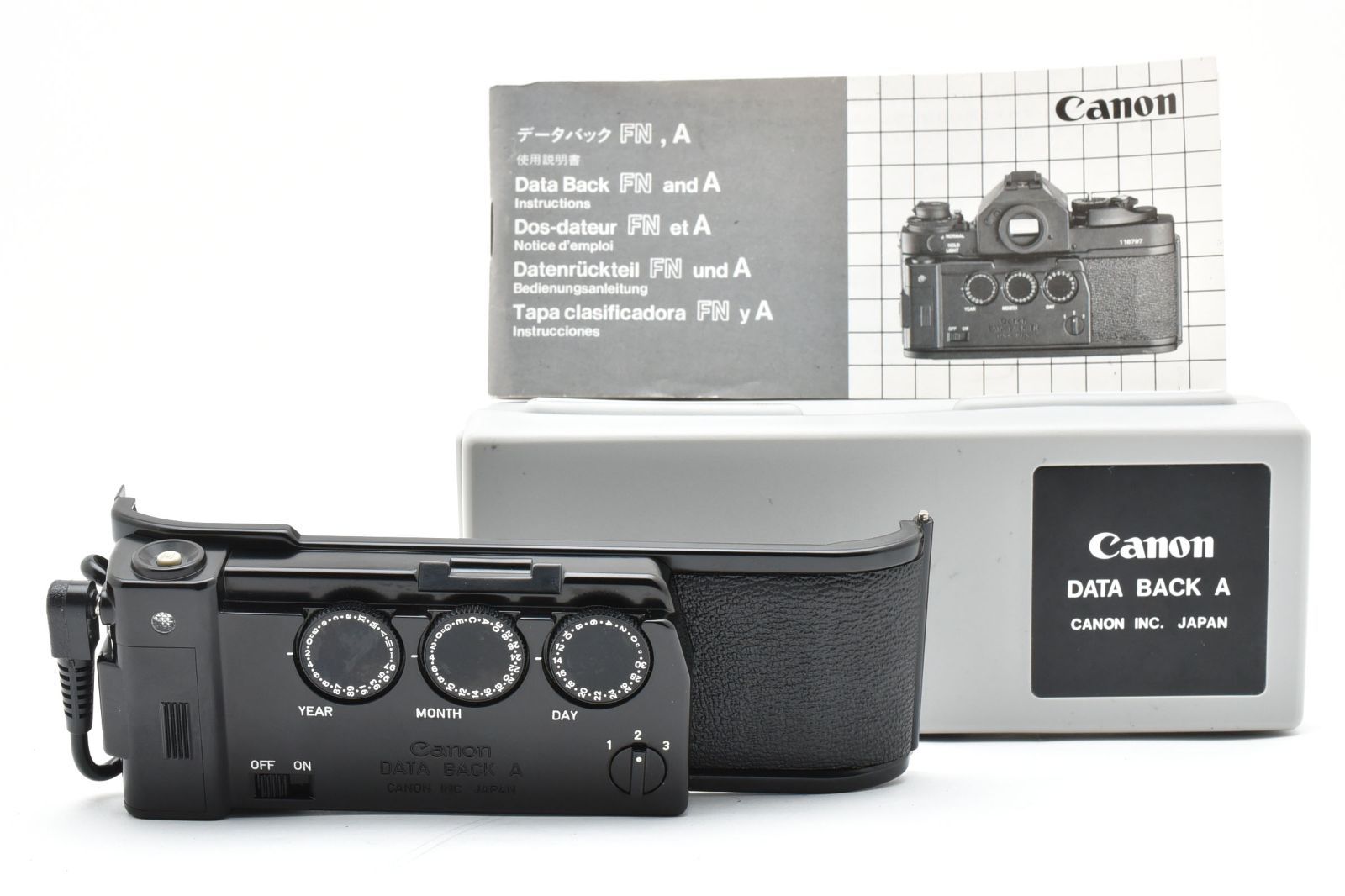 品 Canon キヤノン DATA BACK A データバッグ A AE-1P
