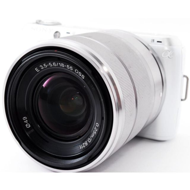 ソニー ミラーレス SONY α NEX-C3 レンズキット ホワイト 中古 ソニー ミラーレス SONY α NEX-C3 レンズキット ホワイト 中古