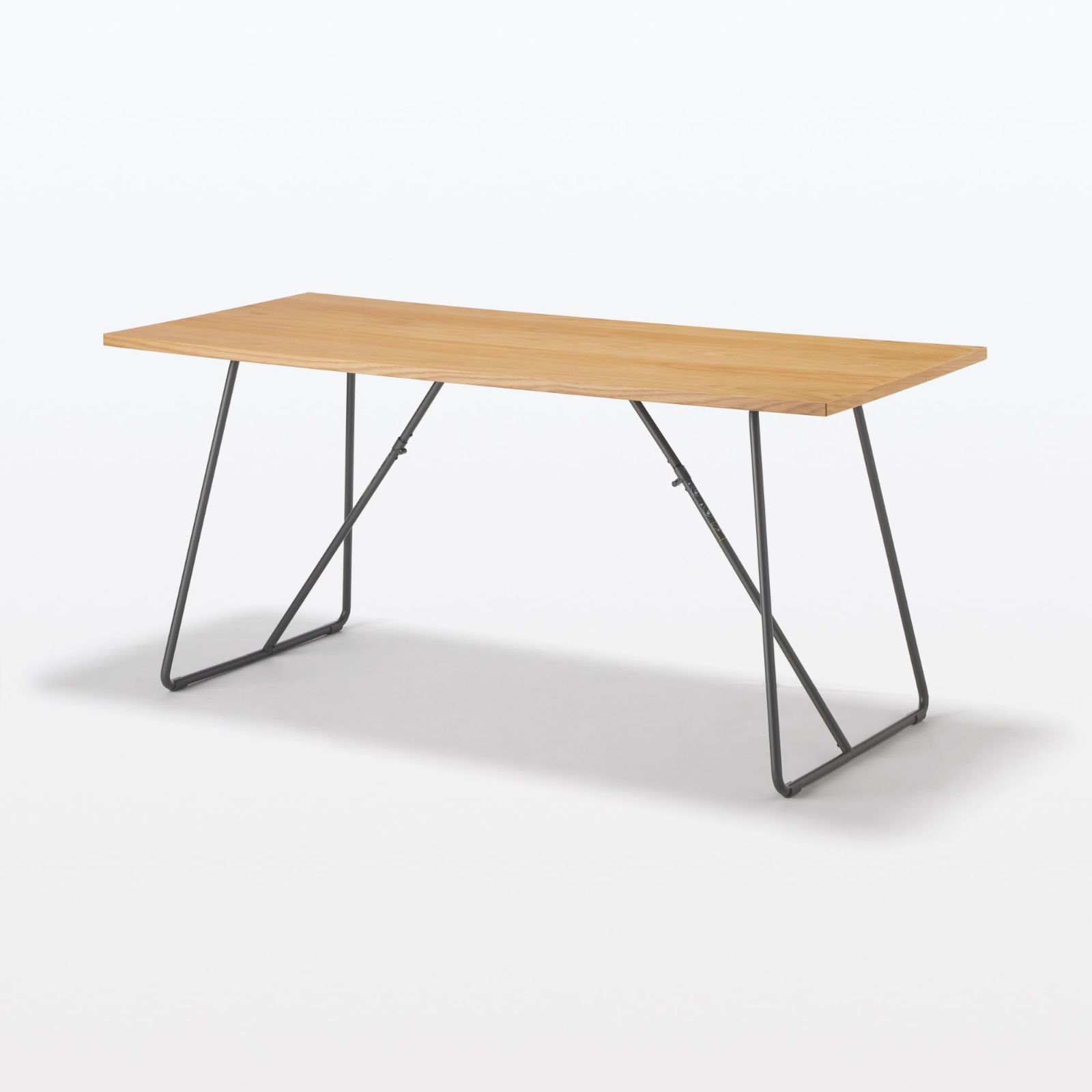 W160cm KCF19A1S 木製折りたたみテーブル 無印良品 - メルカリ