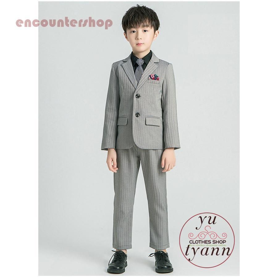 卒業式 入学式 スーツ 男の子 90 100 110 120 130 140 150 160 170 細身