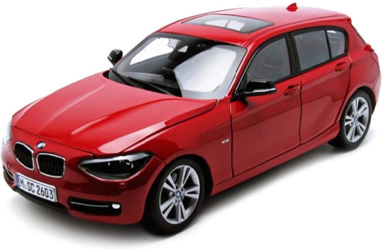 Paragon 1/18 BMW 1シリーズ F20 レッド 開閉 BMW 1 Series Crimson Red - メルカリ