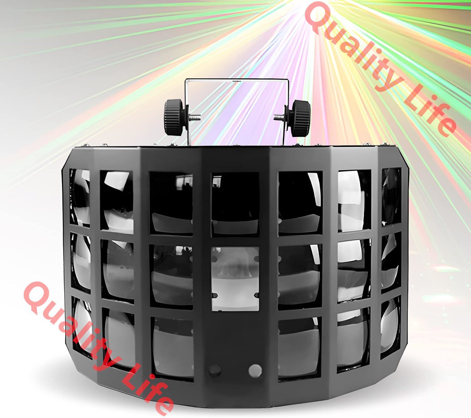 ステージライト 舞台照明 DMX512対応 9色変化 4大制御方式 音声制御|自動|リモコン LED 80000時間の使用寿命 温度保護|漏電防止機能 演出|結婚式|パーティー|カラオケ|ライブ|イベント 多彩 盛り上がる