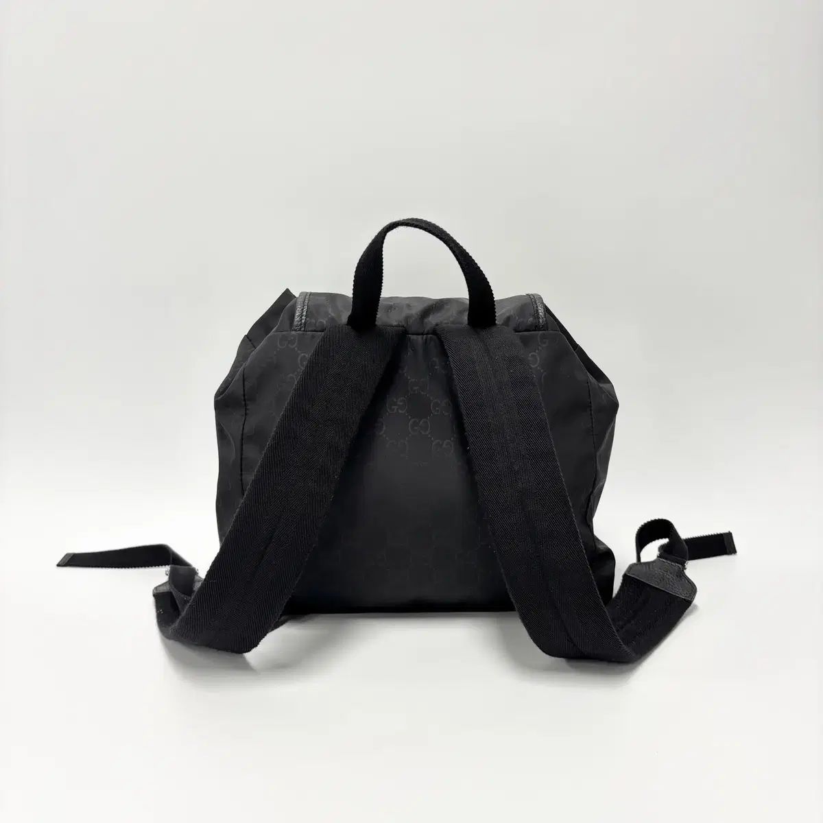 GUCCI グッチ GG ナイロン リュック リュックサック ブラック DECORATOM_COM_BR