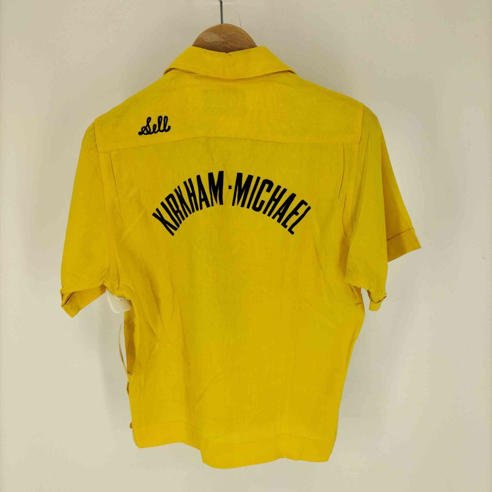 50s-60s King Louie ボーリングシャツ フロッキープリント 50s-60s King Louie ボーリングシャツ フロッキープリント