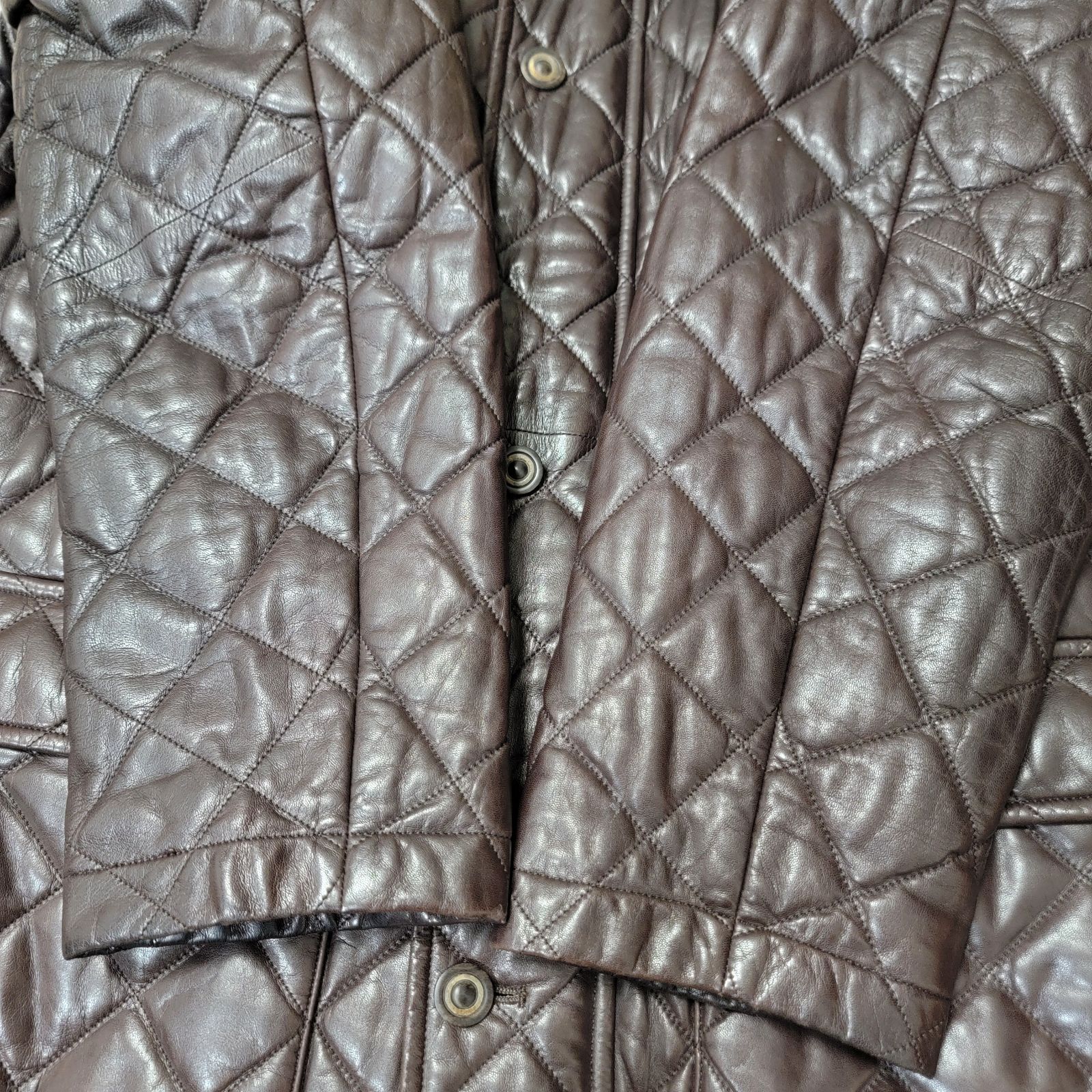 極上の柔らかさ】オースチンリード Austin Reed 羊革 ラムレザー