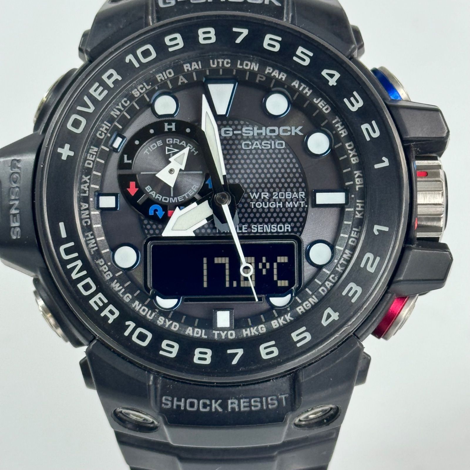CASIO カシオ GWN-1000B G-SHOCK ガルフマスター 黒 カシオジー