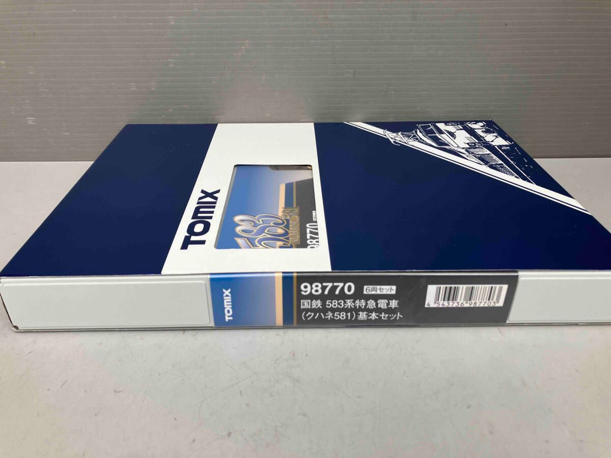 TOMIX 98770 国鉄 583系特急電車 (クハネ581) 基本セット トミックス