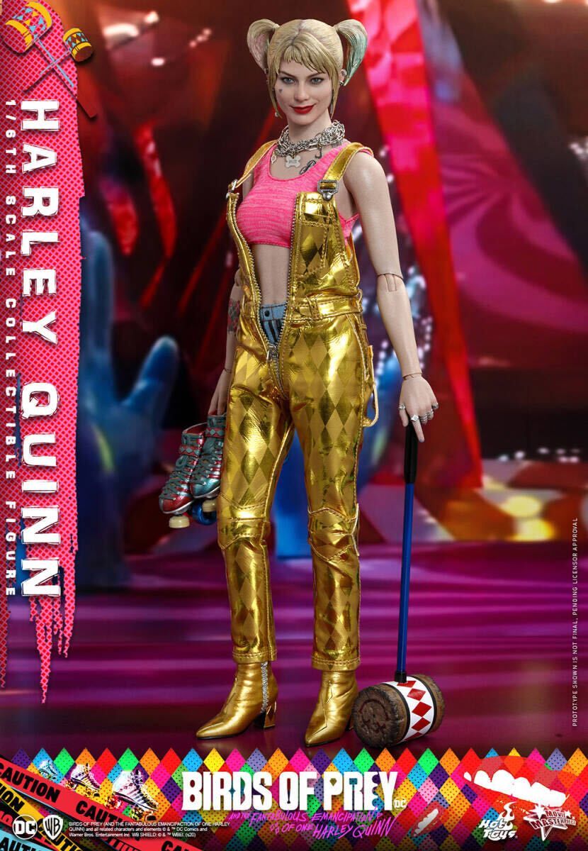 ホットトイズ 1/6 ハーレイ・クインの華麗なる覚醒 Birds of Prey