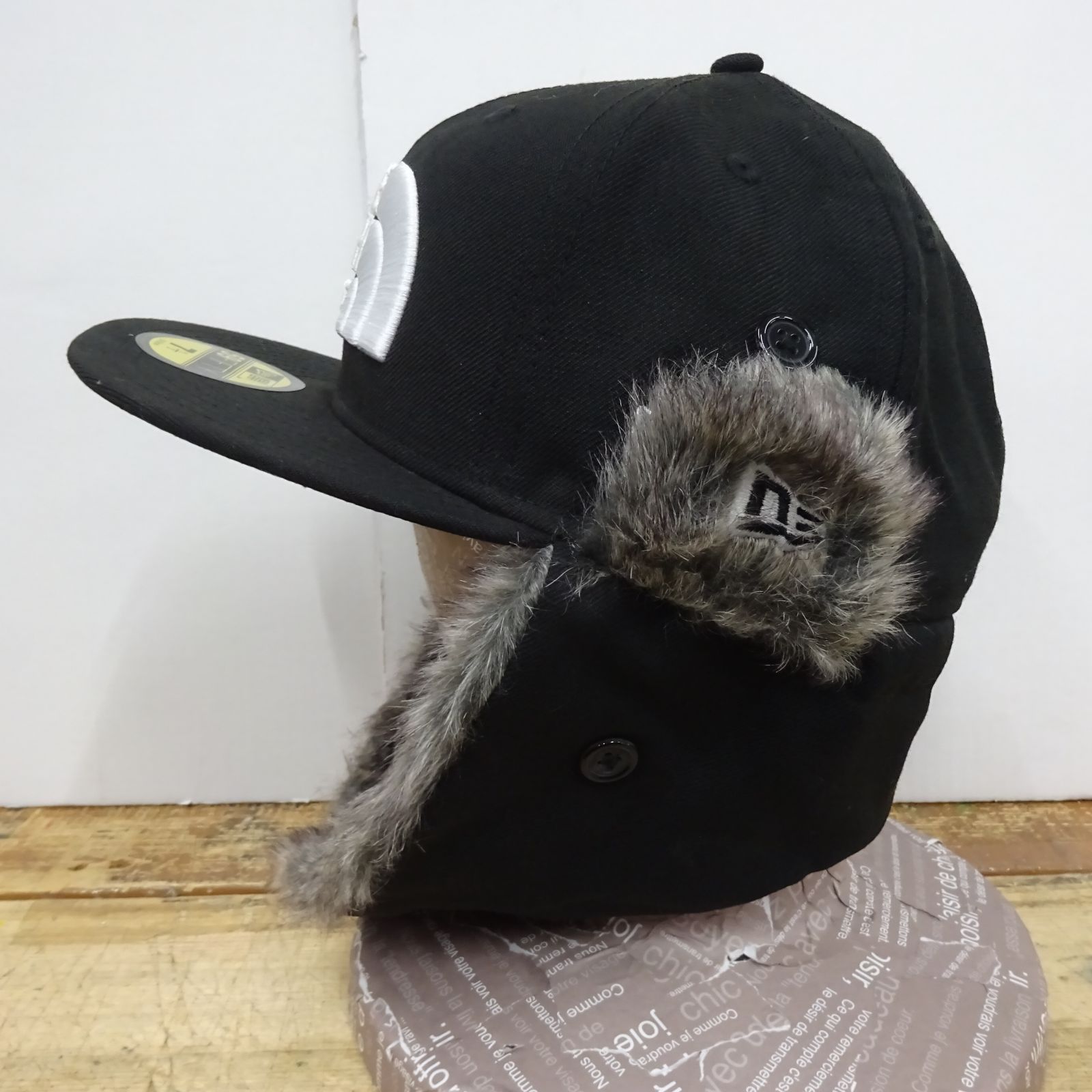 THE NORTH FACE×NEWERA Trapper Cap ノースフェイス×ニューエラ トラッパーキャップ NN41841N L フライト キャップ ファー ブラック 【R0188-005】 - メルカリ