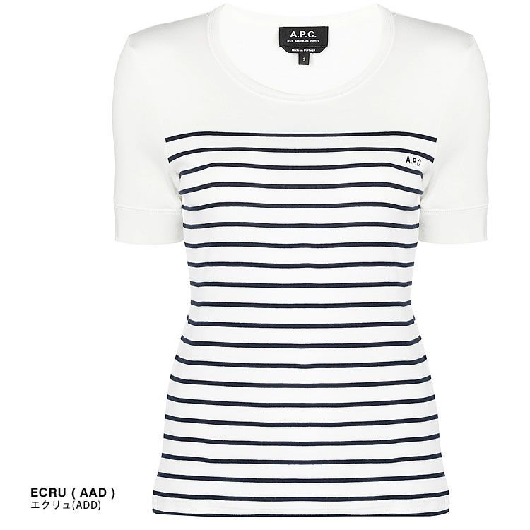 アーペーセー A.P.C. Tシャツ レディース 半袖 2024年春夏新作 ロンT 
