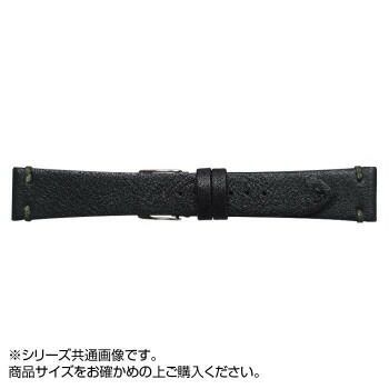 Emitta(エミッタ) 時計バンド ウーガ 20mm ブラック (美錠:銀) EU-A20