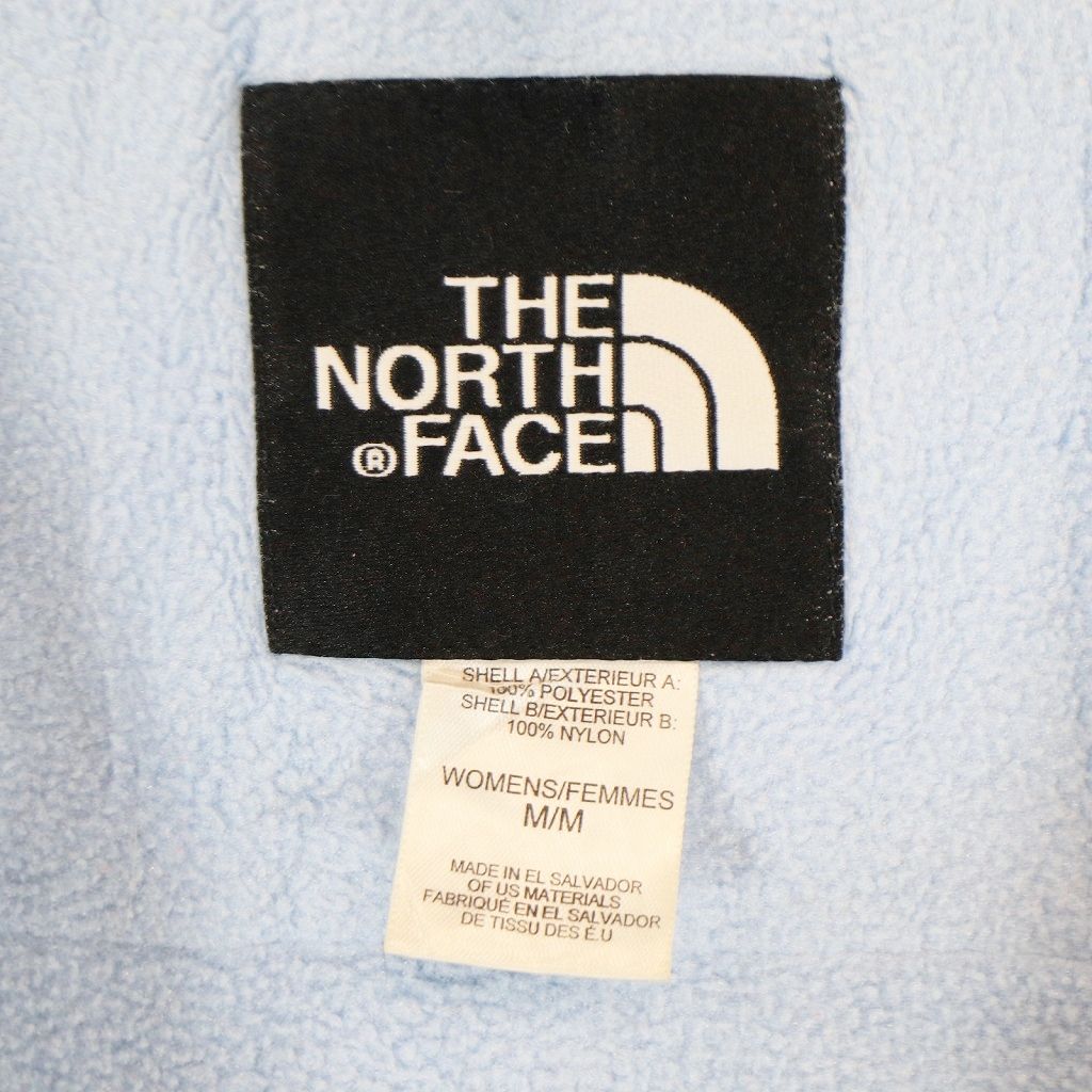 THE NORTH FACE ノースフェイス POLARTEC ポーラテック デナリフリースジャケット アウトドア ライトブルー(レディース M)   N6062