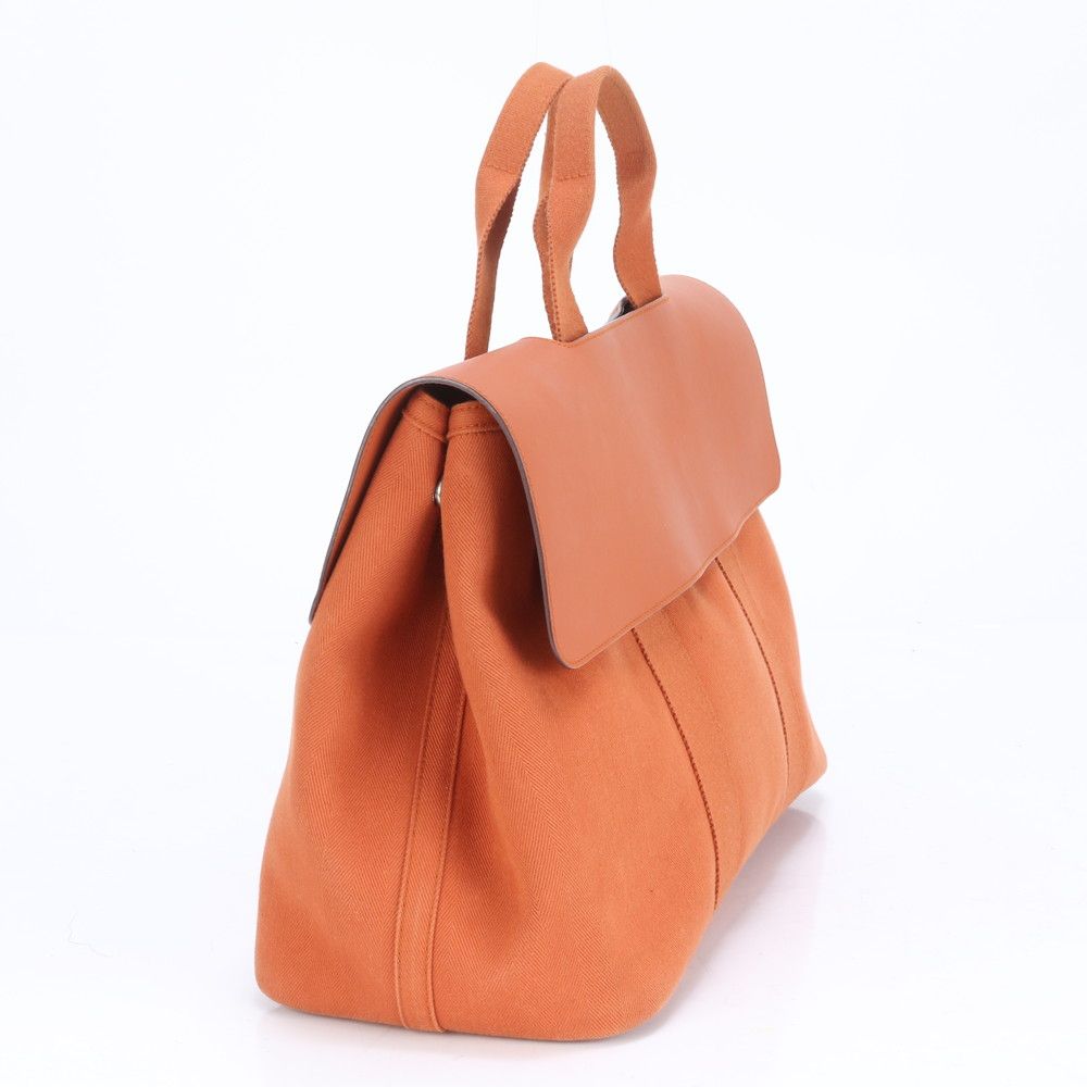 極美品 エルメス ヴァルパライソ MM レザー トワルシェブロン