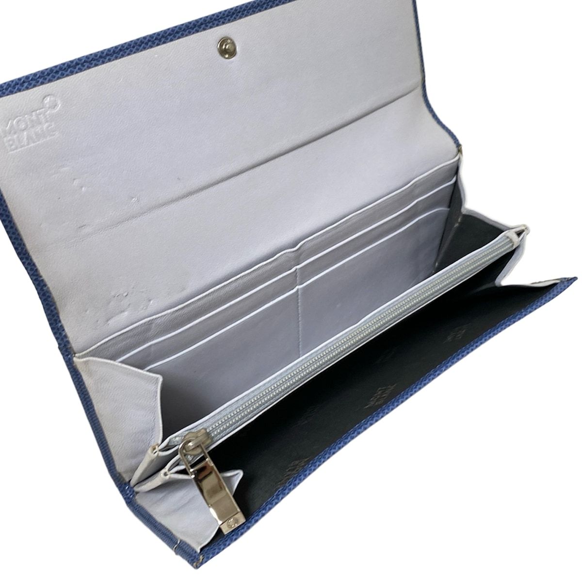 ●MONTBLANCホワイトスター　 ダブルラウンドファスナー オーガナイザー ○MONTBLANCホワイトスター ダブルラウンドファスナー オーガナイザー