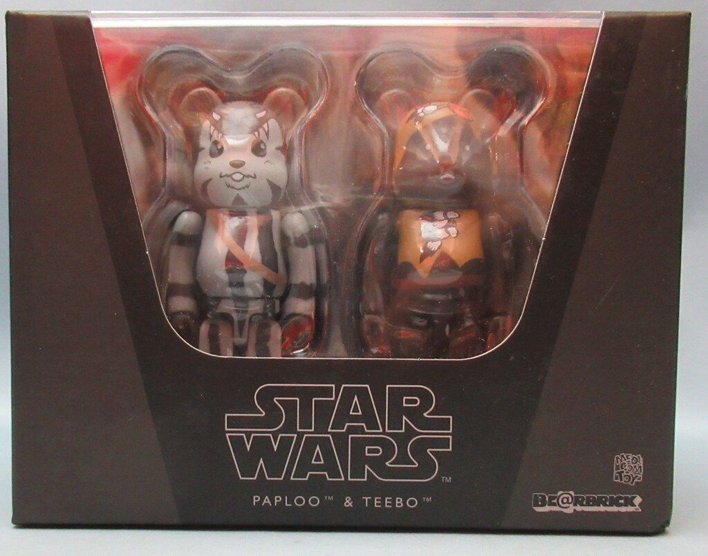 MEDICOMTOY BE@RBRICK/スターウォーズ パプルー & ティーボ/BE@RBRICK/スターウォーズ 100%