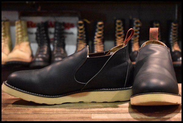 REDWING　8142　8E サイドゴア　ロメオ　ブラッククローム REDWING(レッドウィング) 8142 ROMEO(ロメオ) ブラッククローム