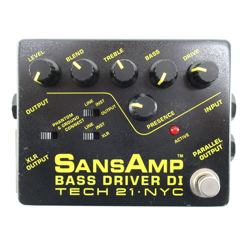 TECH21 テック21 サンズアンプ SansAmp BassDriver DI ベース用プリアンプ _ アンプ