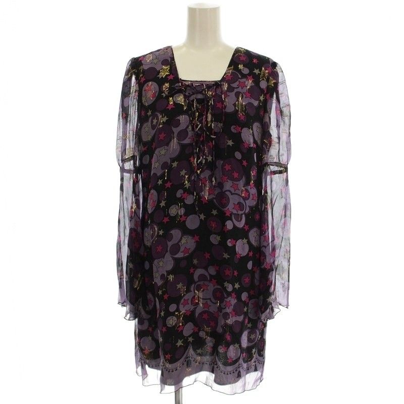 アナスイ ANNA SUI シルクチュニック 54-01-5513 シアー
