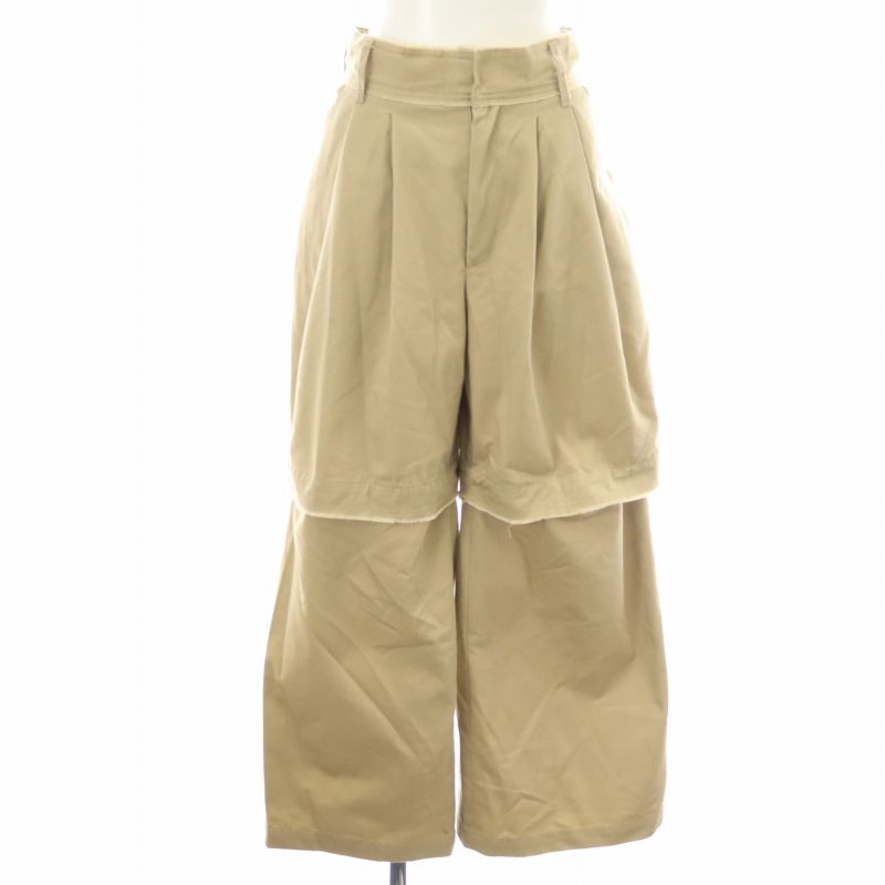 thetoe パンツ ベージュ thetoe パンツ ベージュ thetoe パンツ