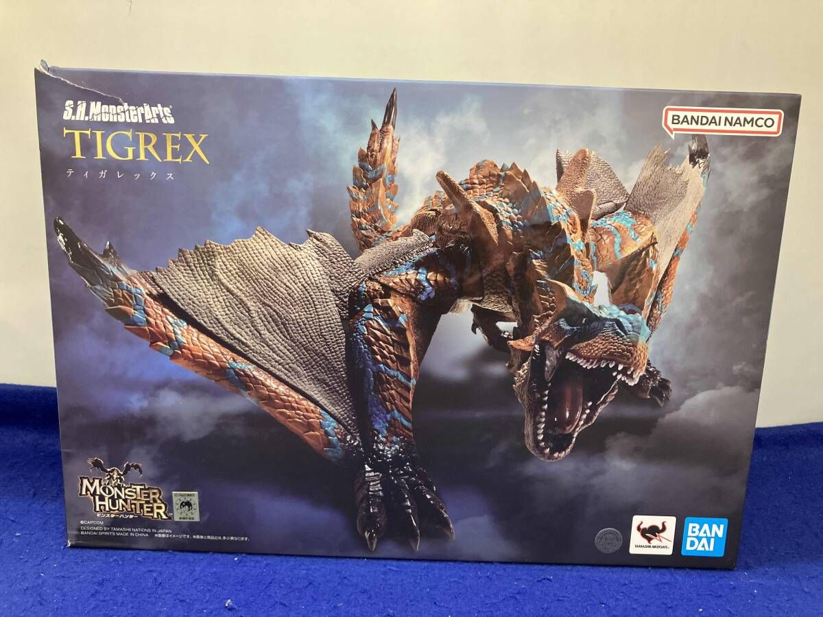 S.H.MonsterArts ティガレックス モンスタｰハンタｰライズ