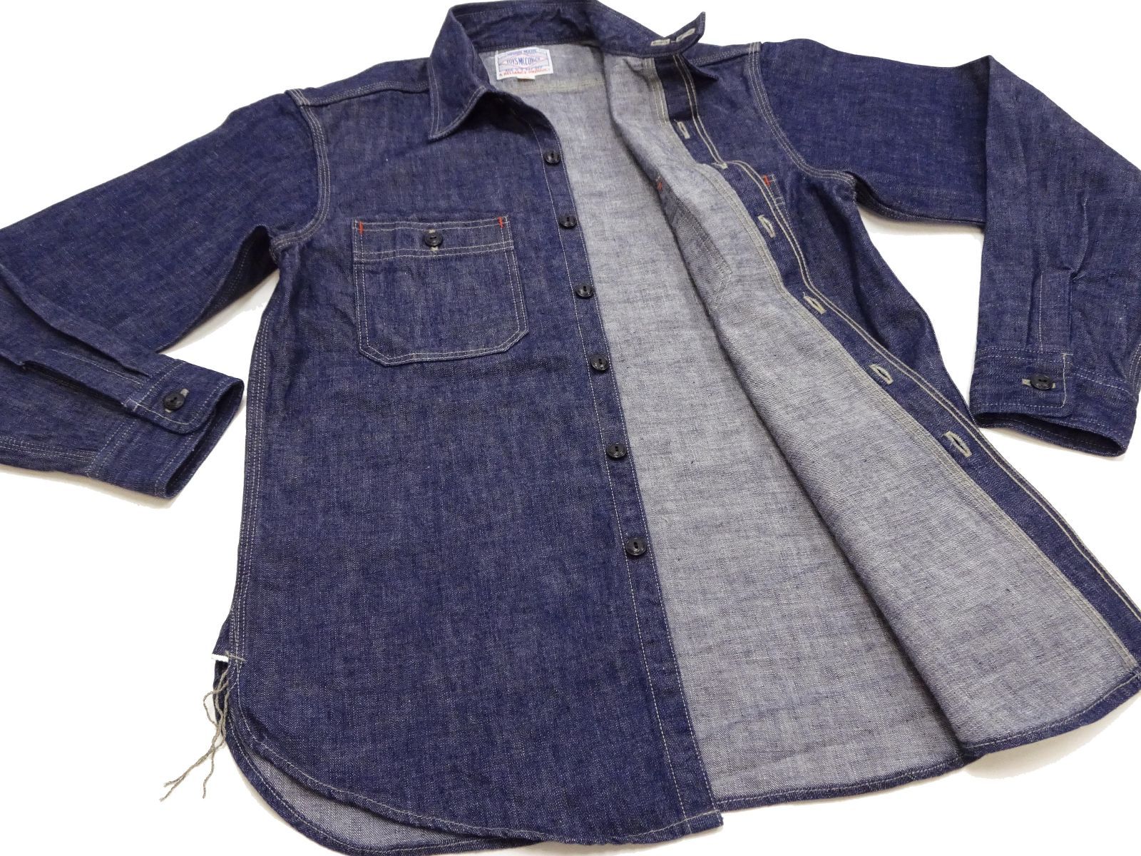 TOYS McCOY トイズマッコイ デニムワークシャツ & CO. 10.5oz