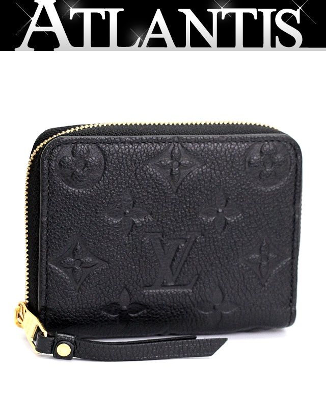 極美品 コインカードケース　ジッピーコインパース　M60574 ヴィトン モノグラムアンプラント ジッピーコイン パース M60574