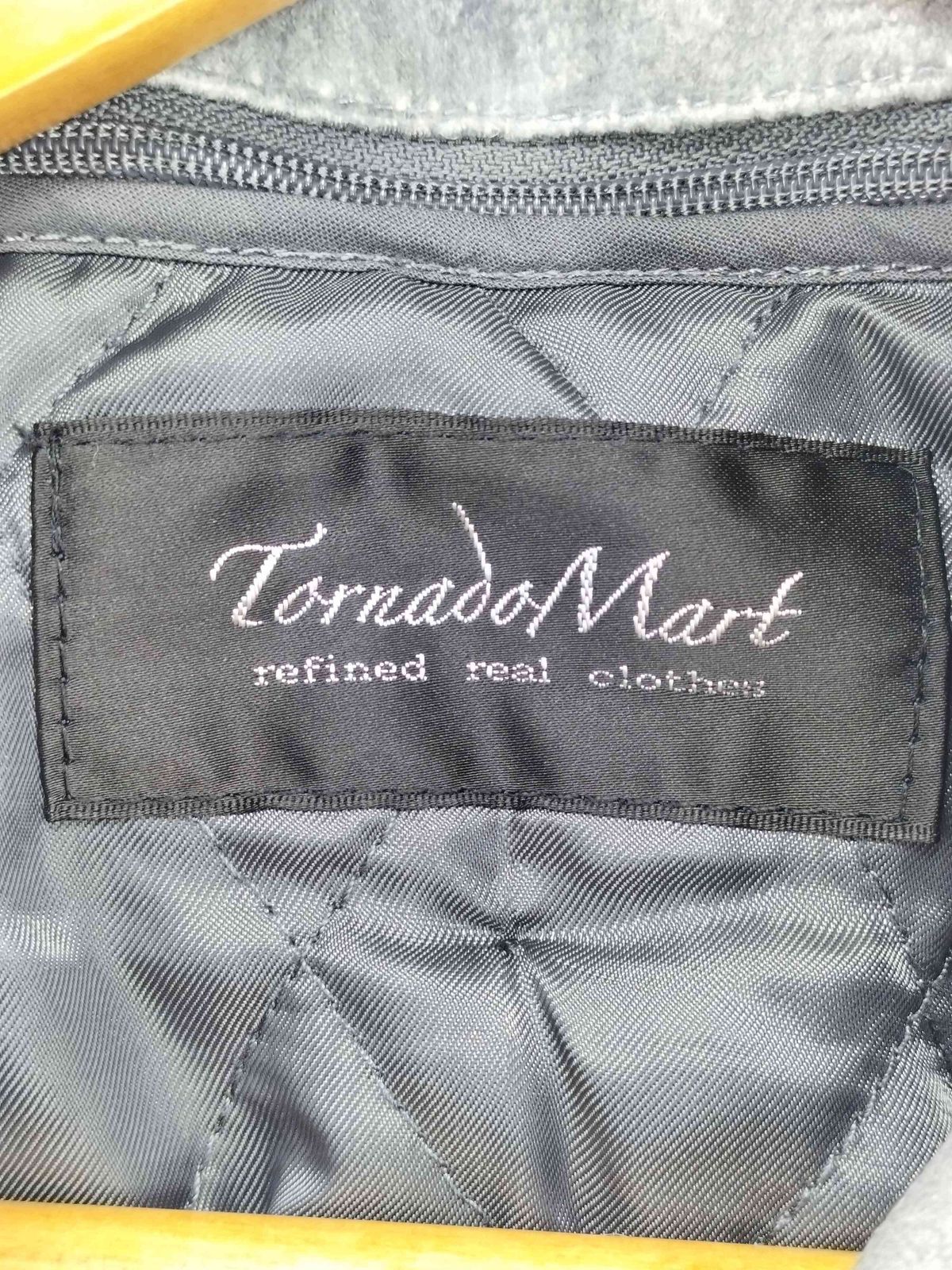 希少XLサイズ TORNADO MART トレンチコート マイクロスエード トルネードマート TORNADO MART マイクロスエードレザー