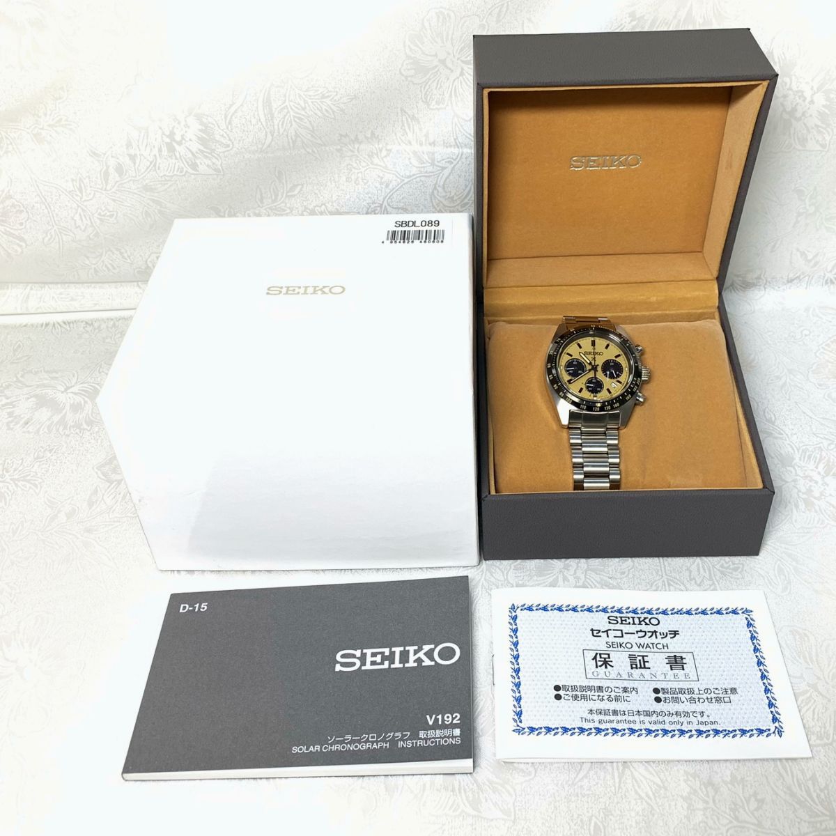 セイコー SEIKO プロスペックス スピードタイマー SBDL089☆極美品/6か