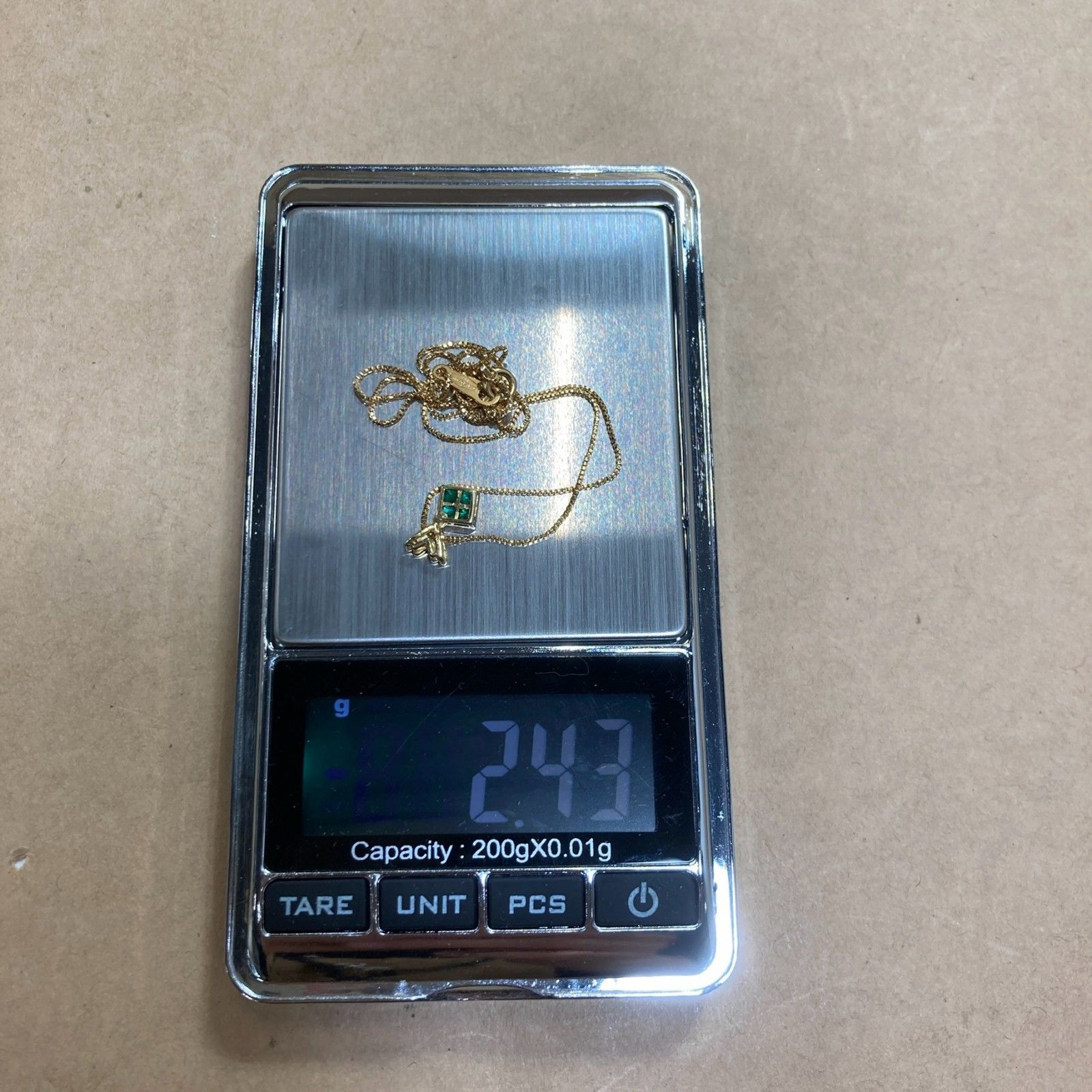 ☆ La Soma ラソーマ K18/750刻印 18金 ゴールドトップス付き 