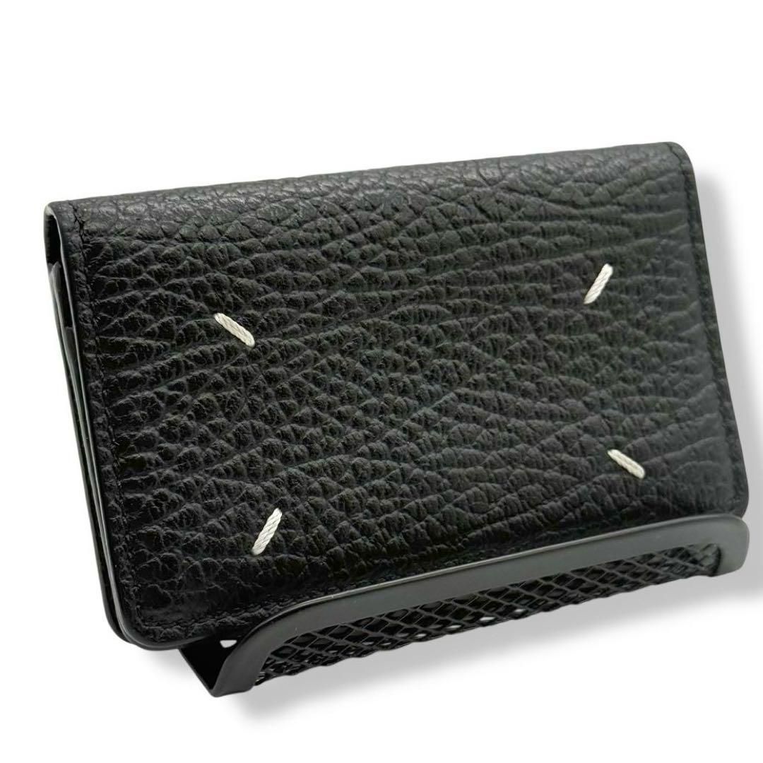 | メゾンマルジェラ 名刺入れ カードケース ブラック 黒 db2