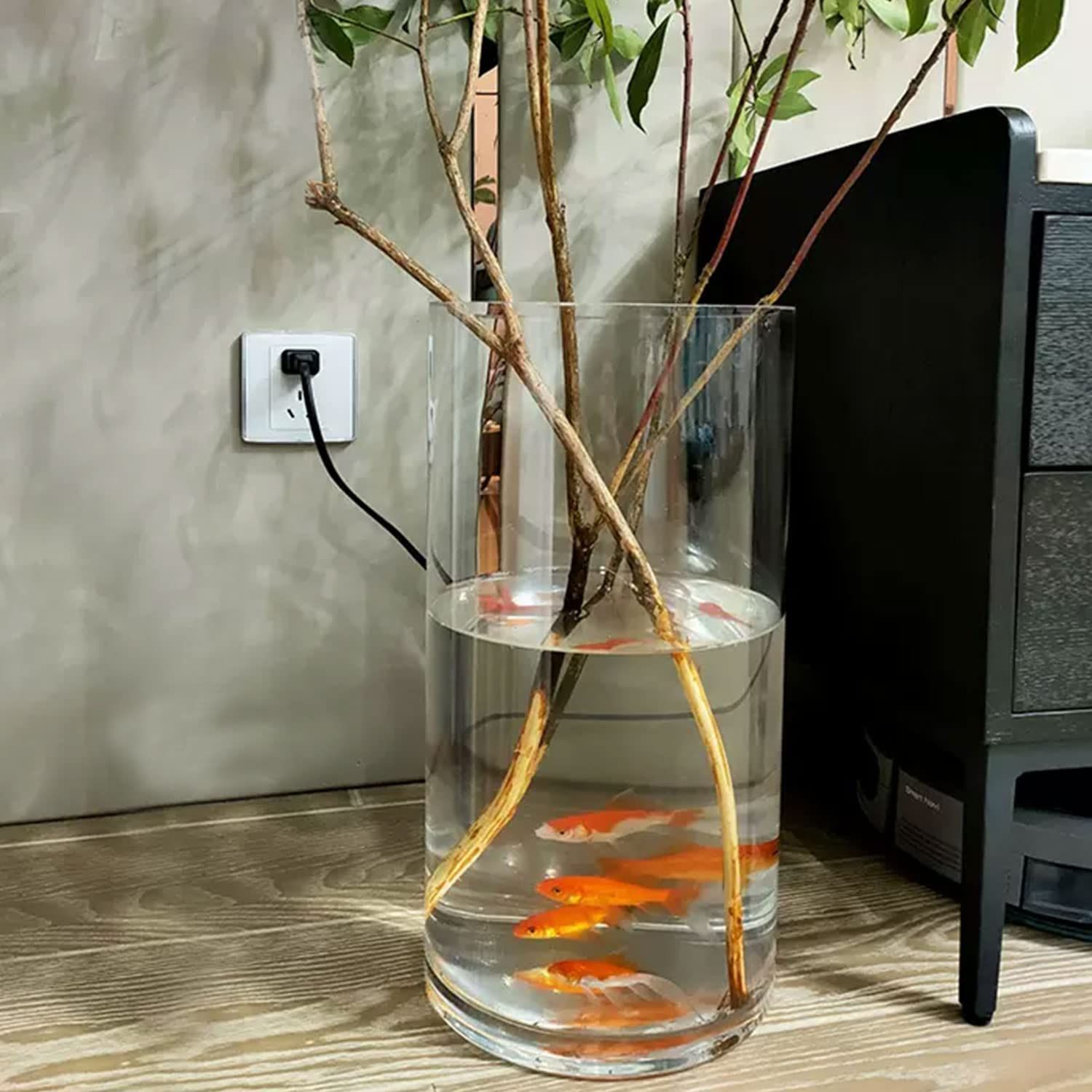 バカラ 花瓶 ○ ディーバ フラワー ベース 横置き 42cm