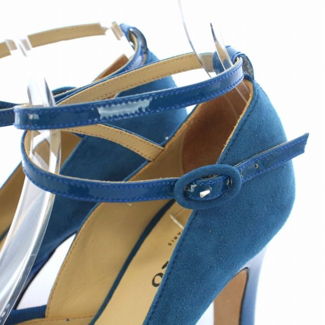 レペット Repetto パンプス ラウンドトゥ エナメル スエード