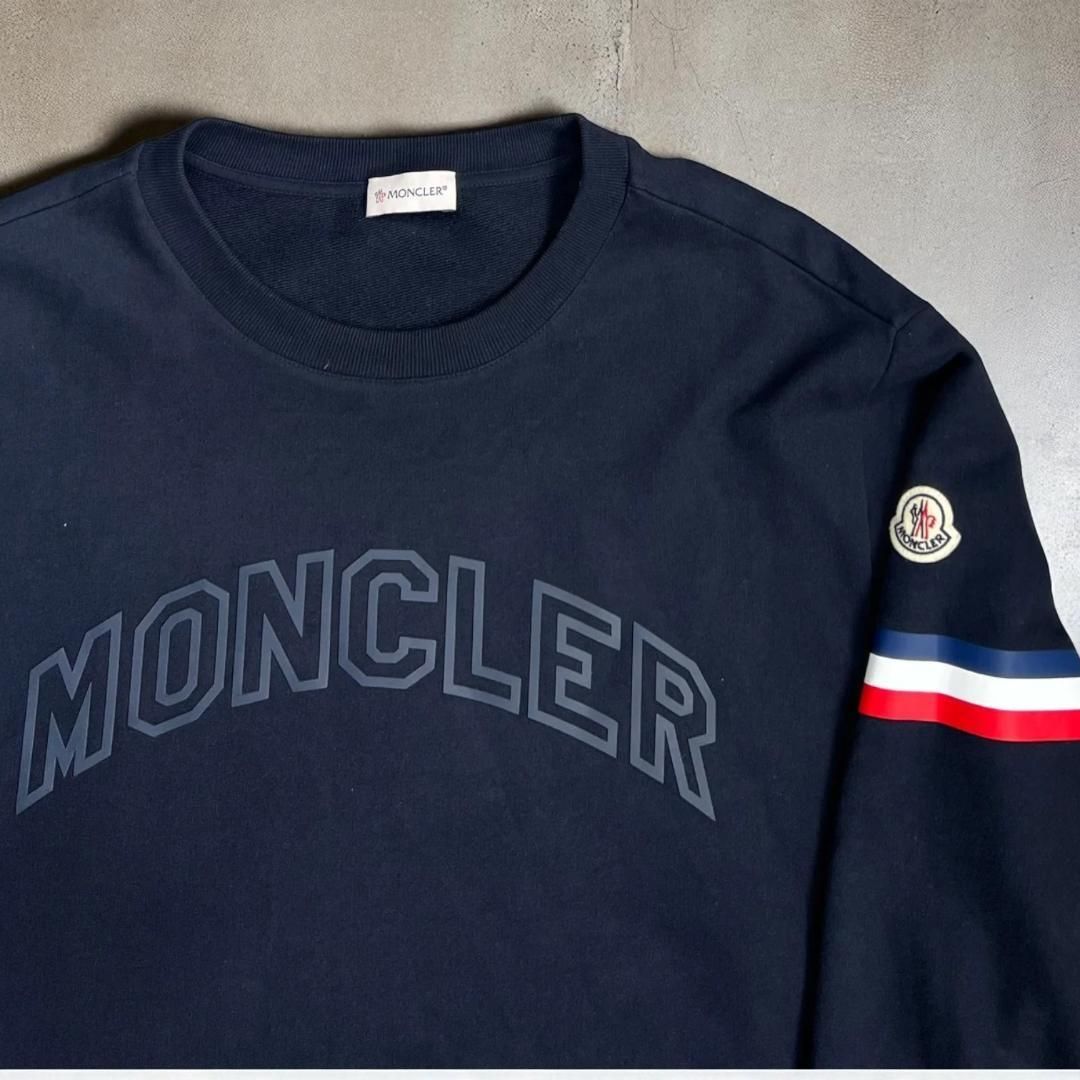 定価11万円！！☆新品未使用タグ付き品☆MONCLER Tricolor Stripped
