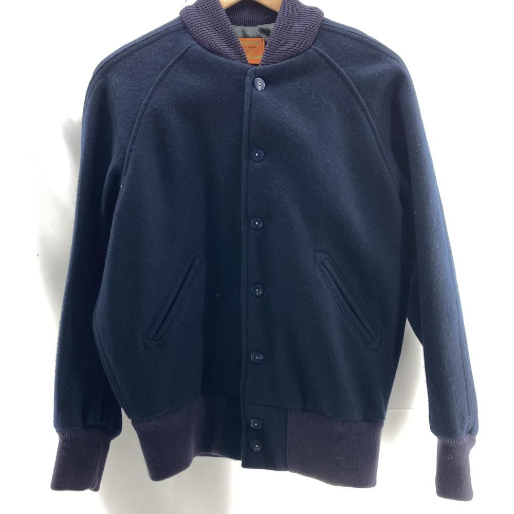 SKOOKUM スタジャン サイズ38 ネイビー 19