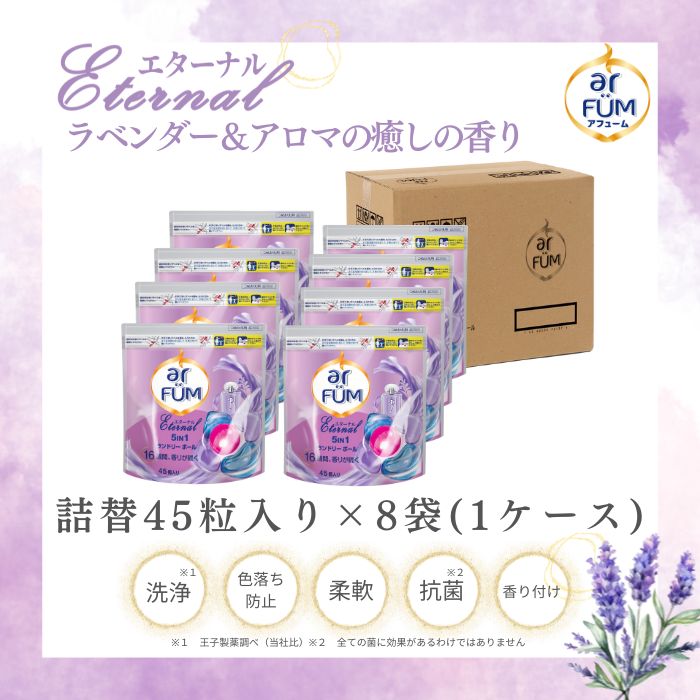 詰替セット 韓国1.2億個突破 合計360粒 エターナル 詰め替え アフューム アルデハイディックの香り 洗濯洗剤 香水 介護用品 キャンプ用品 旅行用品 消臭 抗菌 ギフト プレゼント 便利 時短 アロマ メーカー直営 王子製薬