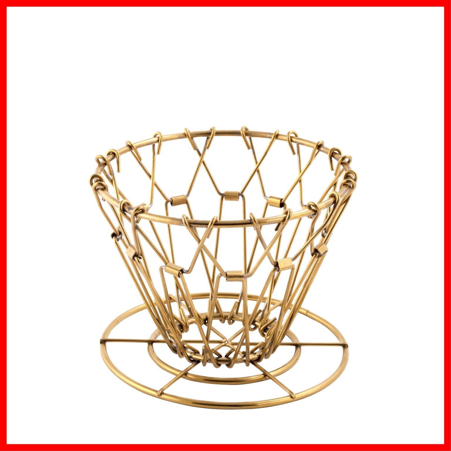 商品 キッカーランド Brass Collapsible Coffee KIKKERLAND Dripper ブラスコラプシブルコーヒードリッパー KCU170