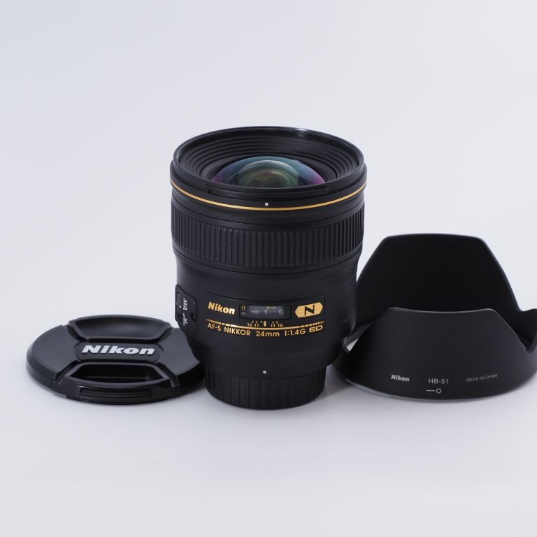 Nikon ニコン 単焦点レンズ AF-S NIKKOR 24mm f1.4G ED フルサイズ対応 - メルカリ