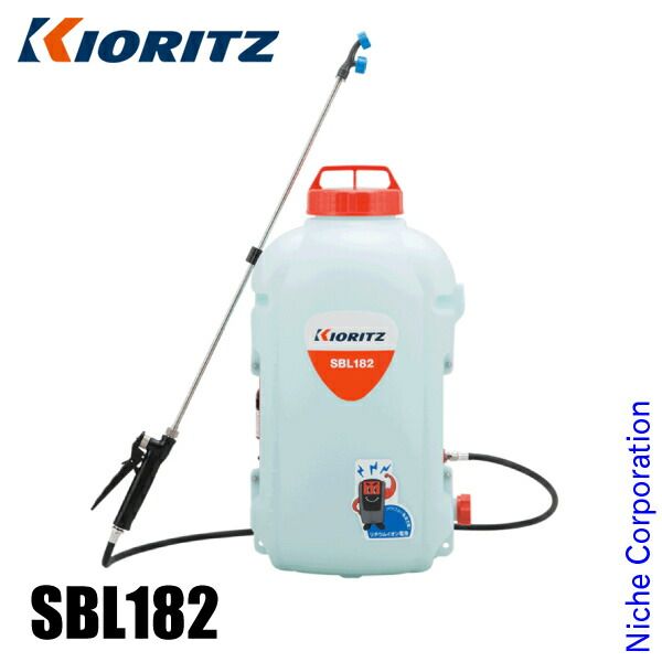 共立 バッテリー動噴 18L バッテリー 充電器付き SBL182