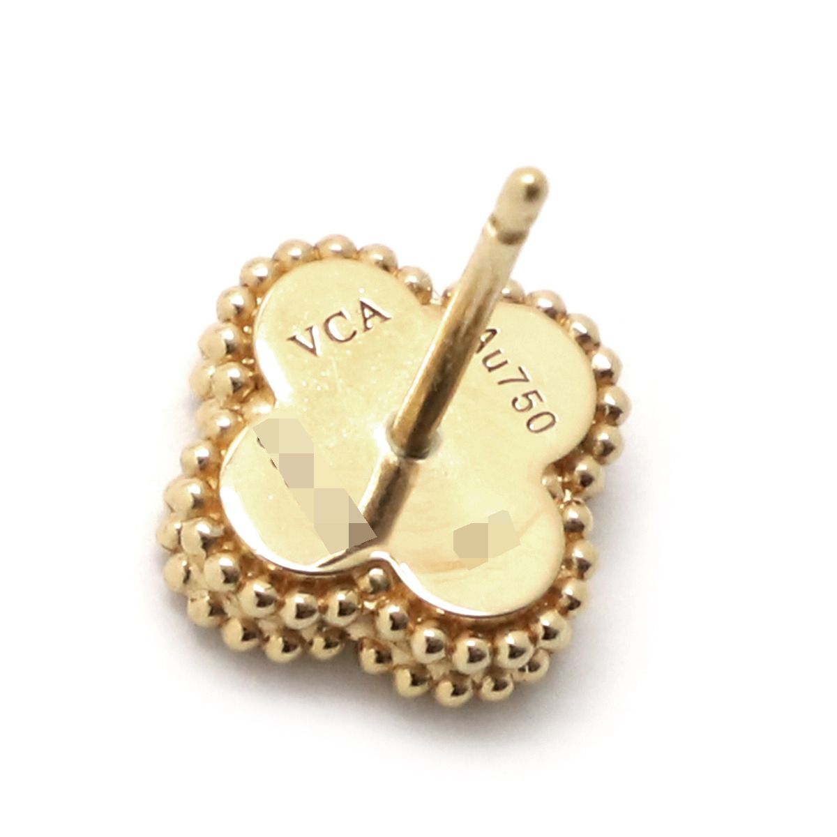 VCA スウィート アルハンブラ ピアス マザー オブ パール スウィート アルハンブラ ピアス 18K イエローゴールド, マザー
