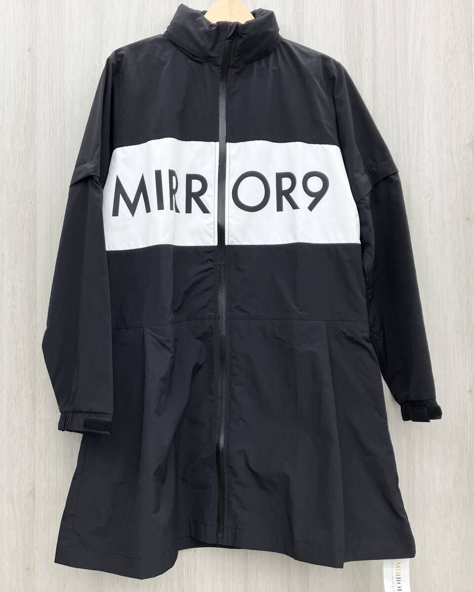 MIRROR9 ミラーナイン レインウェア ゴルフ コート ナイロン M ブラック
