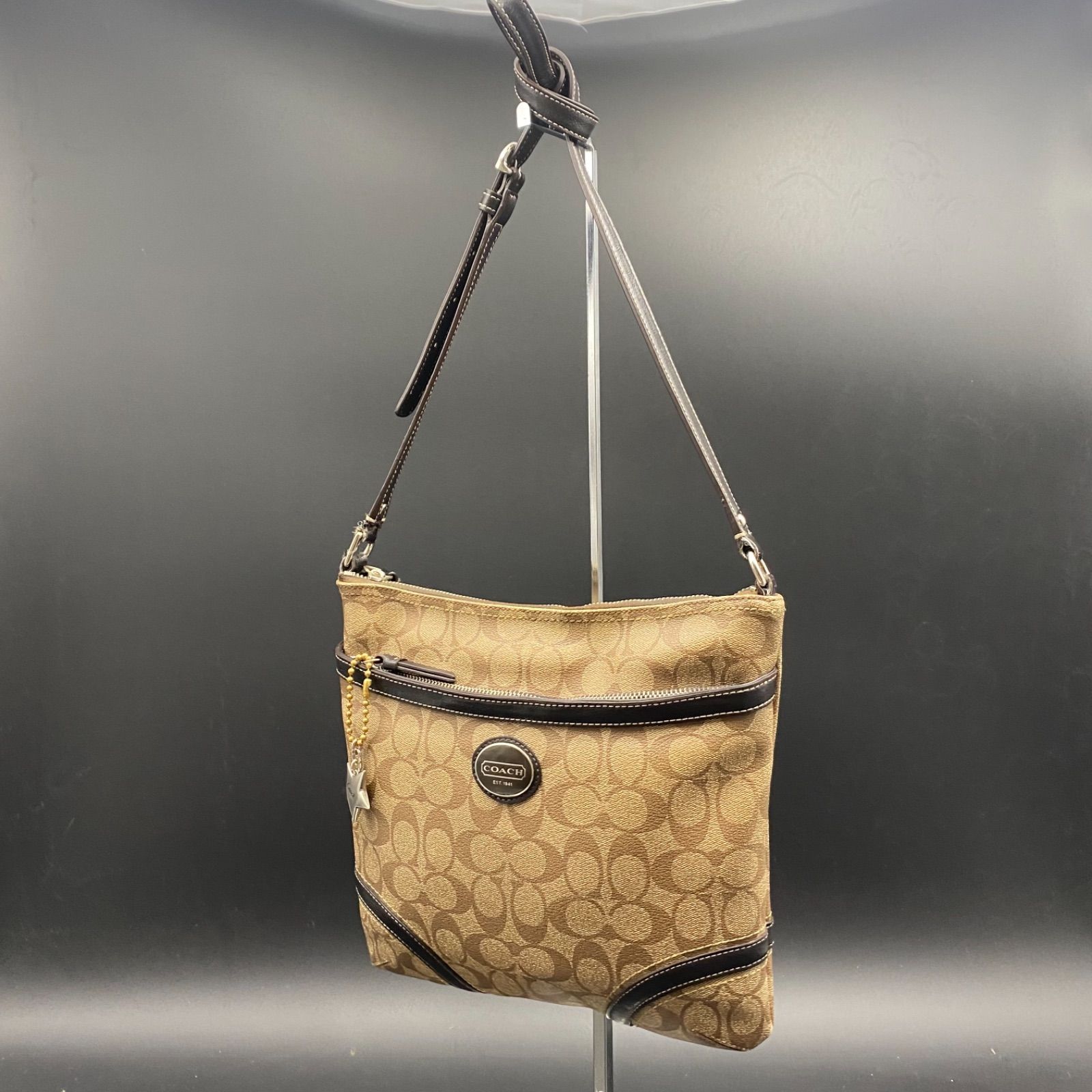 68 良品 COACH コーチ F18926 クロスボディ ショルダーバッグ 