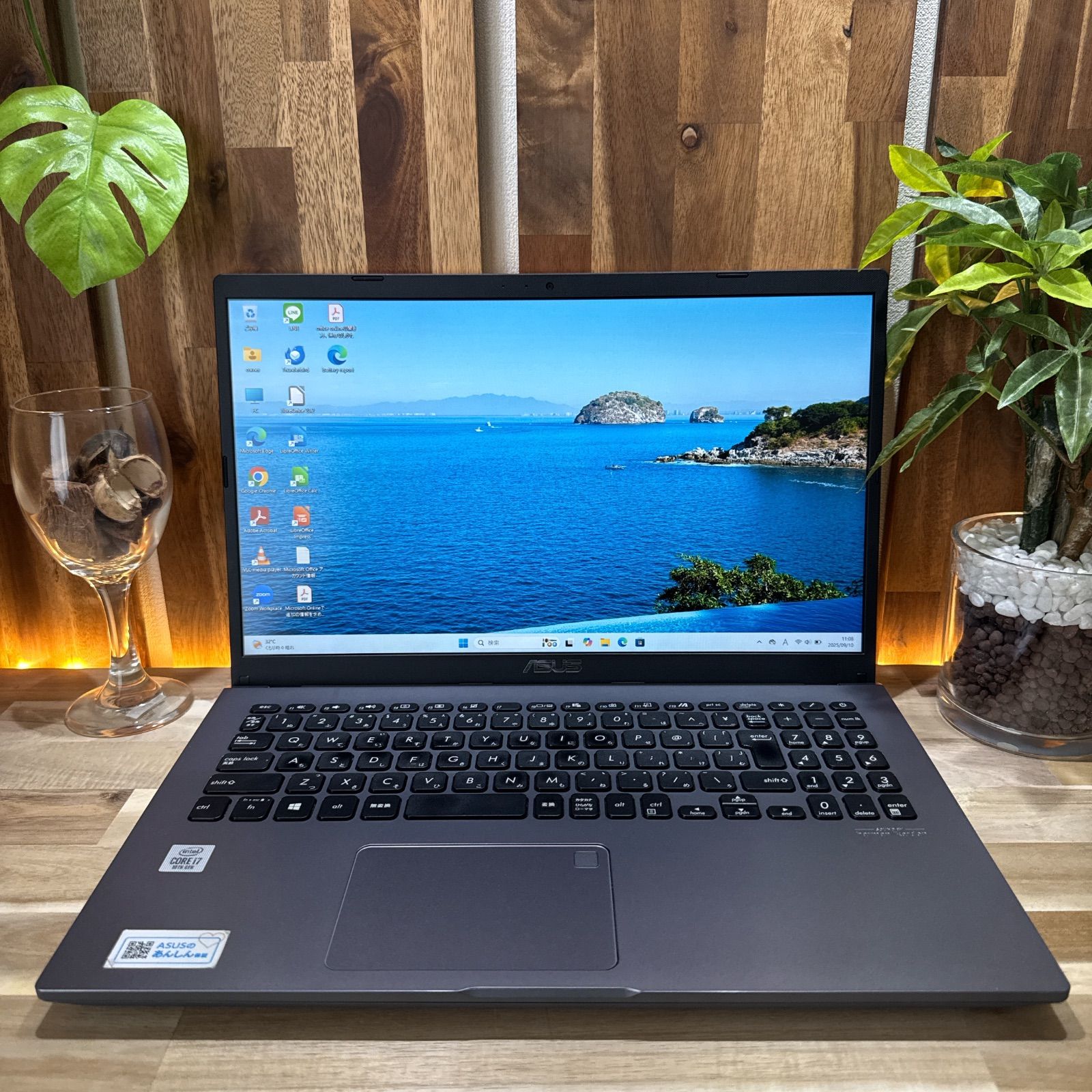 SSD512GB‼️ASUS VivoBook☘i7☘️第10世代☘️ノートパソコン Amazon.com: ASUS Vivobook 15.6 Full HD Intel Gen 10 Core i7