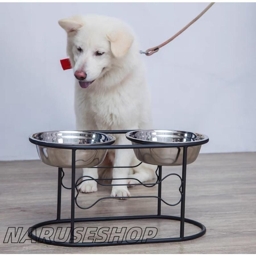 大好評 餌入れ 食事台 犬 大型犬 ペット フードボール スタンド 脚付き ペット用 水 ペット ご飯 食器 皿 給水器 給餌器 ハンガーボウル